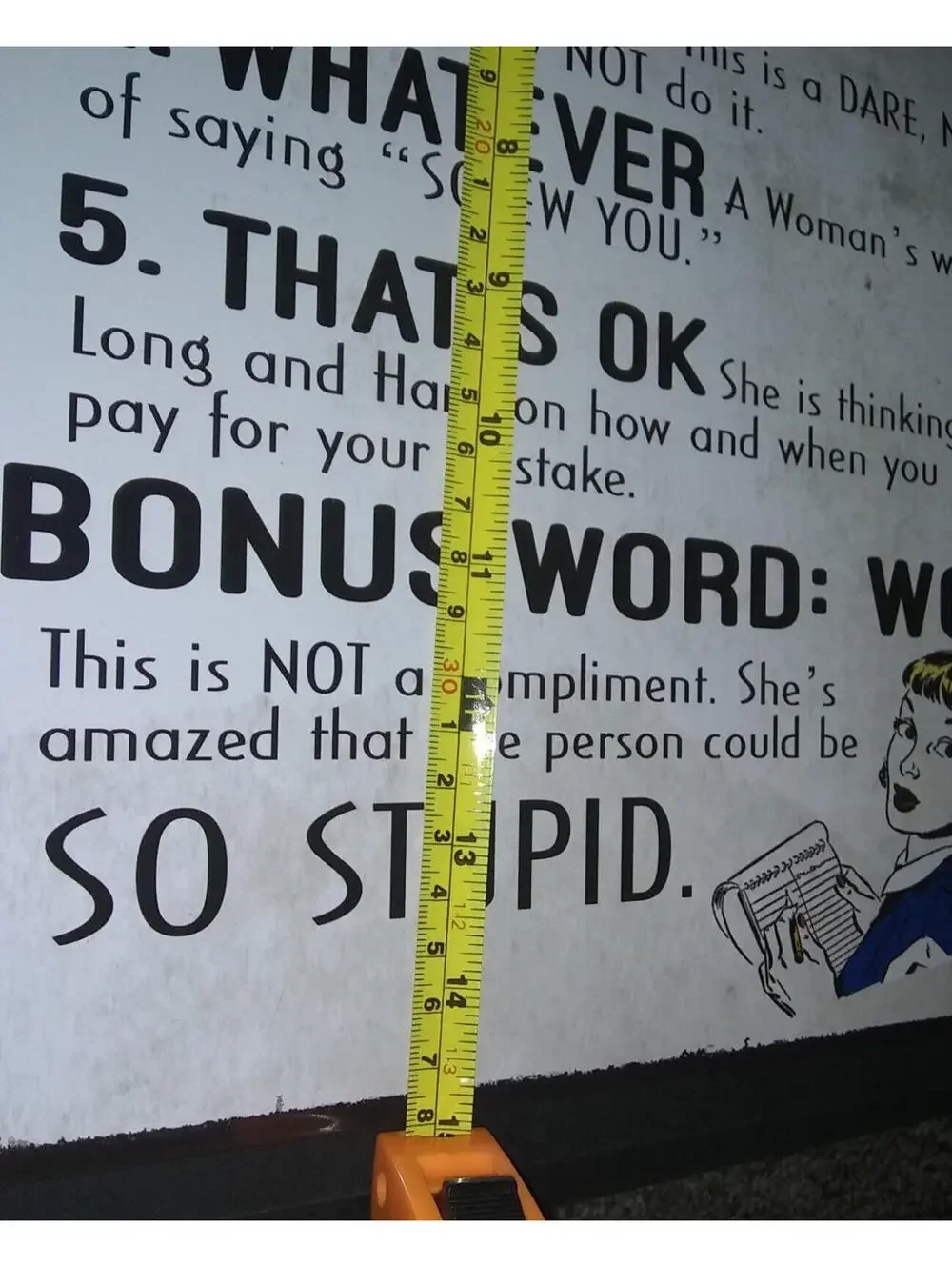 Deadly Terms Used By A Woman Tin Metal Sign Man Cave Garage Humor Decor 12